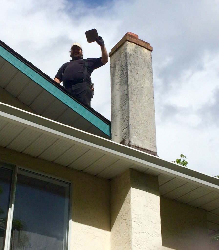 chimney flue cover