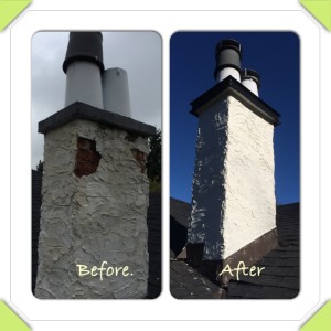 Stucco Chimney Repair